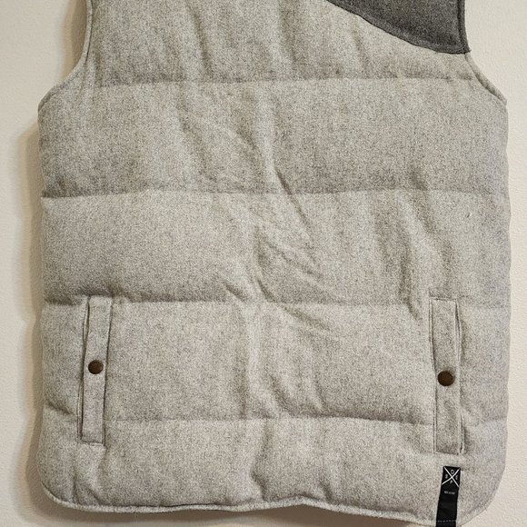 10 Deep Men's Puffer Vest Jacket, Grey, Size L,Wool Blend, Outdoor, Casual. - Picture 8 of 16
